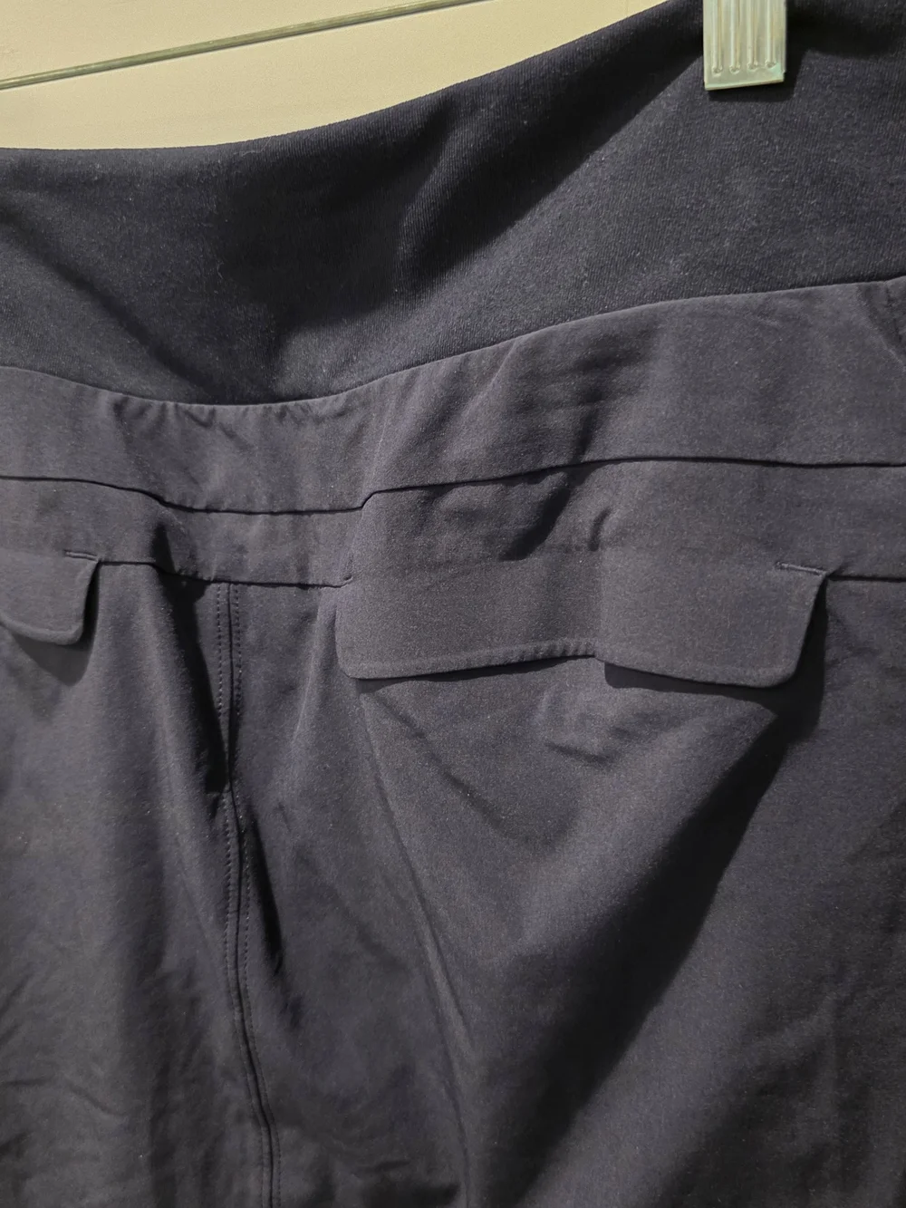 Athleta Soho Skort Women's 4 Zipped Pockets Tennis Golf Outdoor Casual Navy